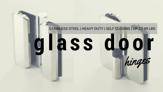 Heavy Duty Shower Door/Glass Door Hinges From Hinge Outlet