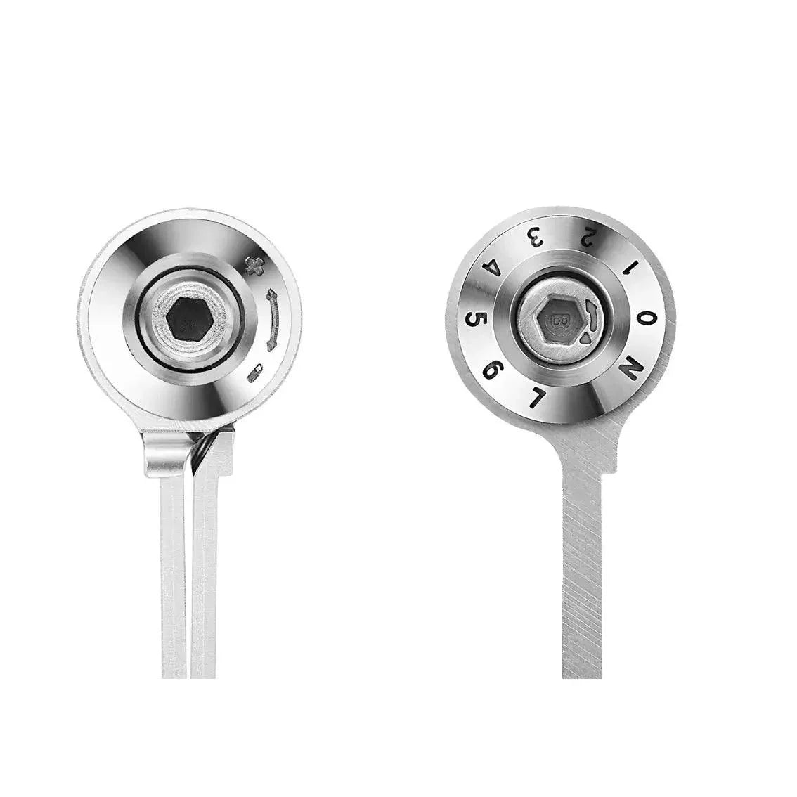 Heavy duty no slam self-closing spring hinge set, 4.5-inch stainless steel for heavy doors, 3 pack.