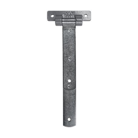 Zinc plated truck and trailer hinge for side or rear doors, available in multiple sizes and offsets, sold individually.