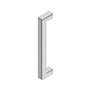 Sleek contemporary single side pull in various sizes and finishes, sold individually for modern cabinetry.
