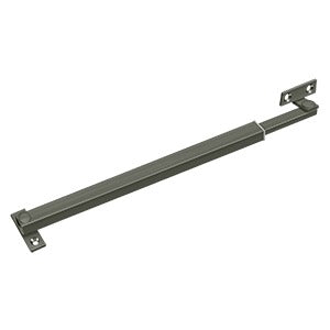 12-inch friction window casement adjuster available in multiple finishes, sold individually for easy installation.