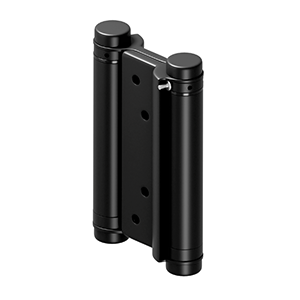 Double Action Spring Hinges - Black - Deltana Double Action Hinge - Multiple Sizes Available - Sold Individually