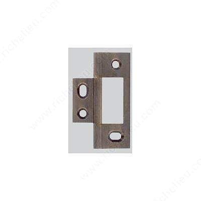 Solid brass bifold hinges in various finishes, non-mortise design, sold in a convenient two-pack for easy installation.