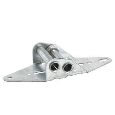 Durable 14 gauge residential garage door hinges for sections 1 to 6, designed for reliable performance and longevity.