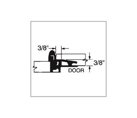 Double demountable cabinet hinges for 3/8-inch inset doors, 2-pack, available in multiple finishes. Ideal for cabinets.