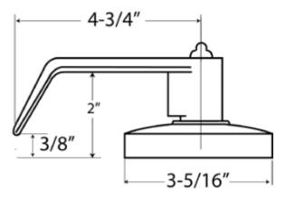 Heavy duty cylindrical entrance leverset and deadbolt with detailed dimensions for installation. Multiple finishes available.