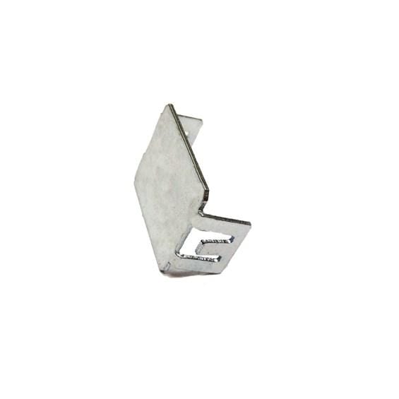 Aluminum housed magnetic cabinet catch and strike, 1-1/16 inches, sold individually for secure cabinet closure.