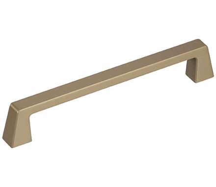 Blackrock Series cabinet pull with 6-5/16" center to center, available in multiple finishes, sold individually.