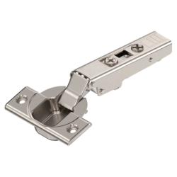 Clip Top Blumotion concealed cabinet hinge for full overlay, self-closing with 110° opening, sold individually.