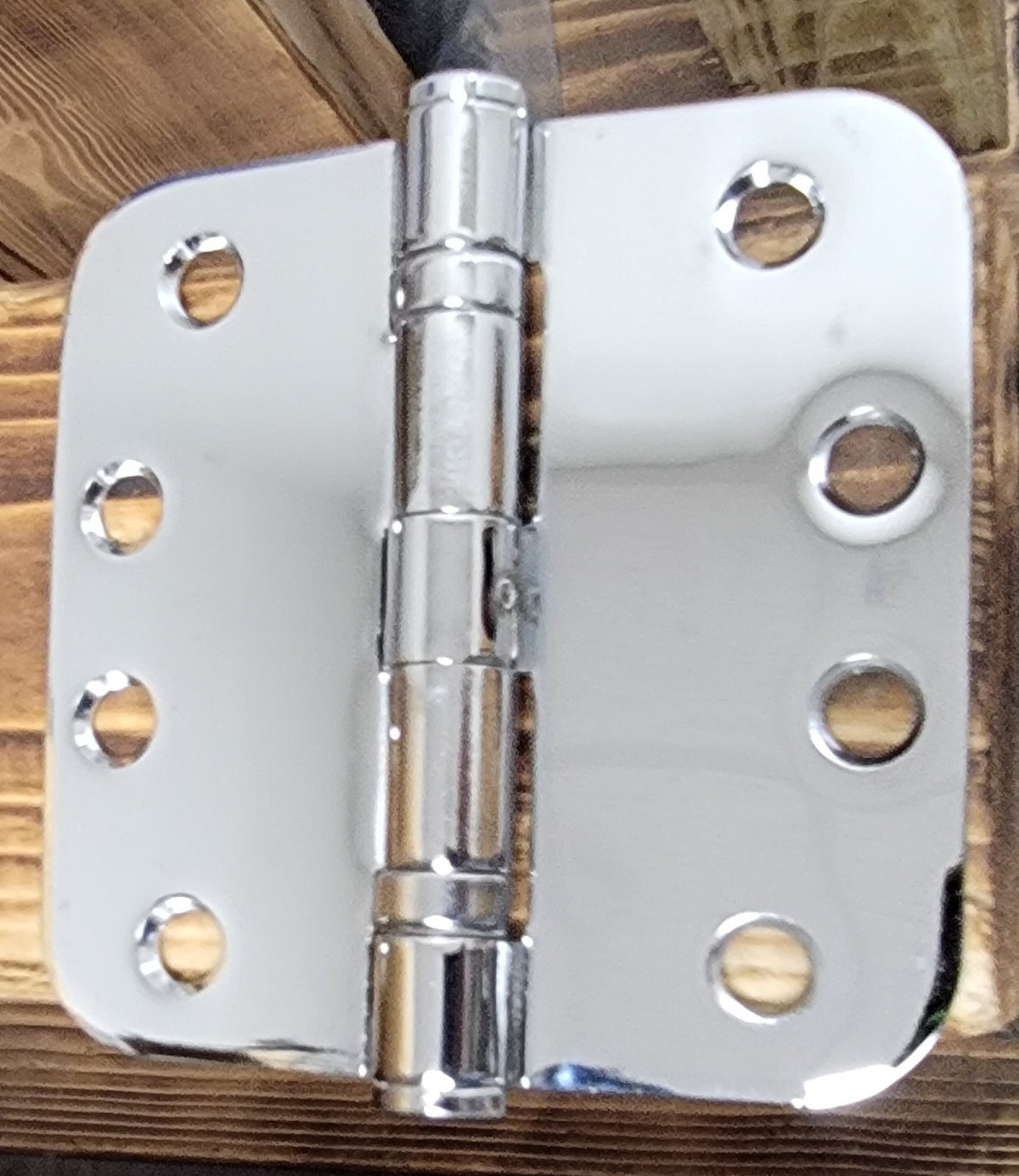 Commercial Ball Bearing Door Hinges - 4" Inches With 5/8" Radius Corners Multiple Finishes - Sold In Pairs