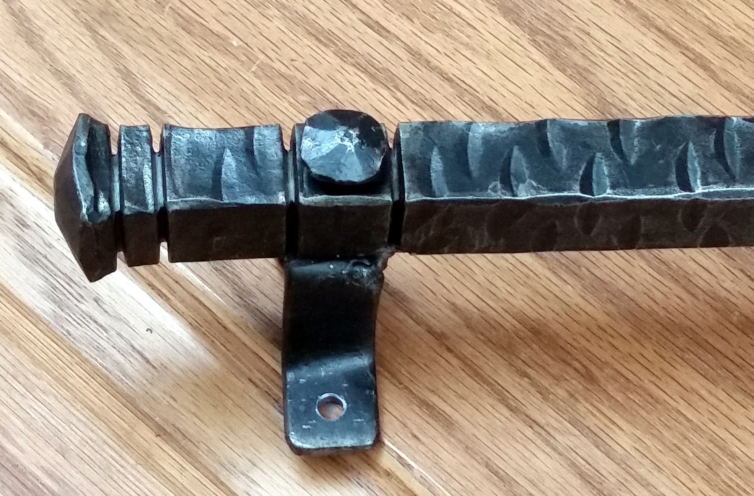 Bridge door pull barn door handle, 13 inches, available in multiple finishes, sold individually for stylish access.