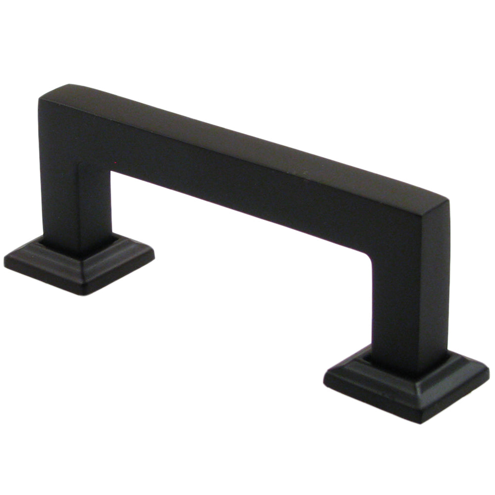 Cabinet Pulls - Modern Square Style - 3" Inch to 15" Inch Sizes Available - Multiple Finishes Available - Sold Individually