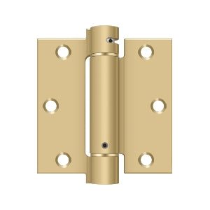 Residential self-closing spring hinges, 3 1/2" square, sold in a 2 pack for easy door installation and closure.