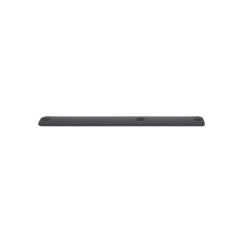 Blank faceplates for storefront door repair, available in various shapes and finishes, sold individually.