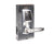 Gate Lock with Code - 5500 Series Steel Gate Box Kit - Smart Medium Duty Tubular Latch - Brushed Finish - Sold as Kit