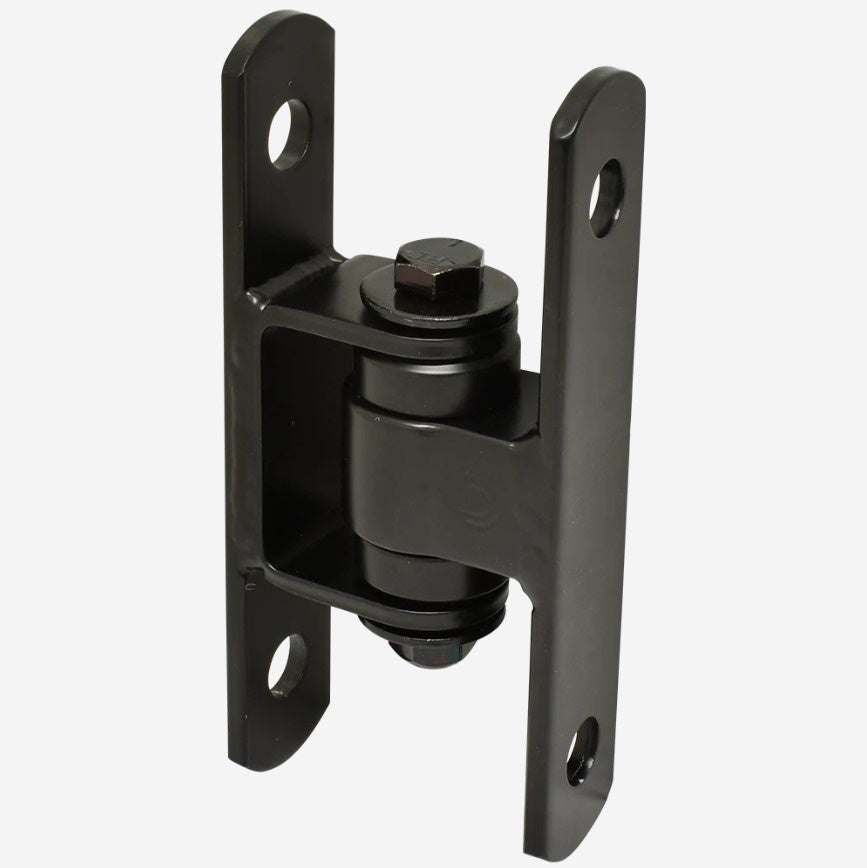 Bolt-On Hinges - Heavy Duty Bolt-On Badass Gate Hinge - Steel - Up To 1000 Lbs - Black Powder Coat Finish - Sold Individually