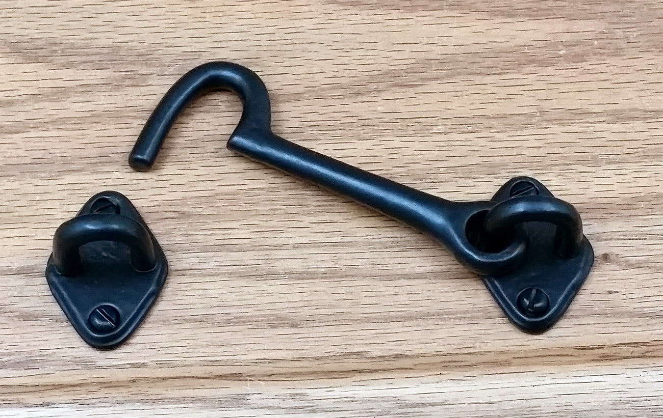 4" Plain Cabin Hook