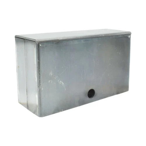 Steel V-Groove Wheel Box designed for 6-inch V-Groove wheels, sold individually for durable applications.