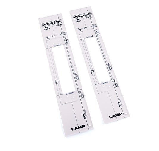 Sugatsune Router Template Set For Concealed Hinges - Sug-Hes3D-E190 - 2 Pack