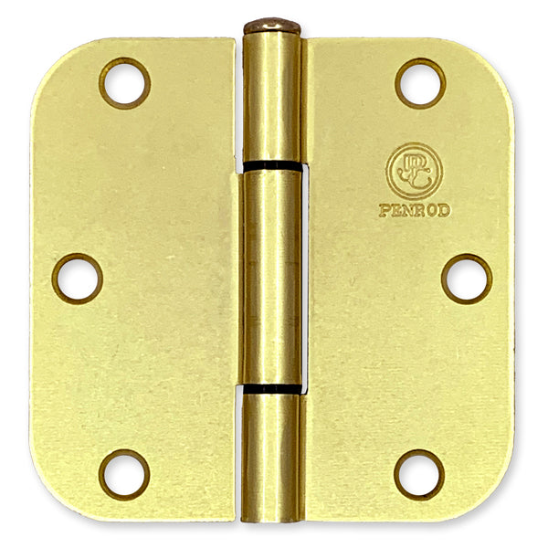 Tri-Glide 3 Knuckle Quiet Hinge - 3 1/2" With 5/8" Radius Corner - Ball Bearing - 3 Pack