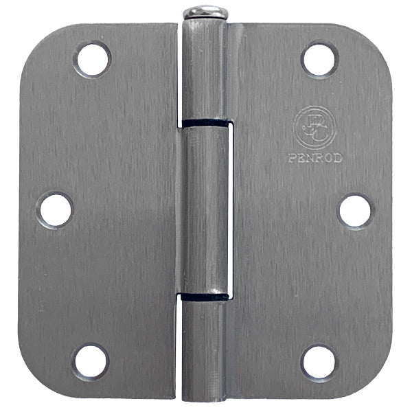 Tri-Glide 3 Knuckle Quiet Hinge - 3 1/2" With 5/8" Radius Corner - Ball Bearing - 3 Pack