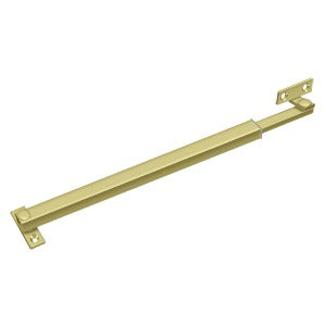 12-inch friction window casement adjuster in various finishes, designed for smooth window operation, sold individually.