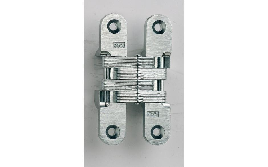 Concealed Closet Hinges - Model 212SS Stainless Steel Invisible - Exterior Stainless Hinges - 1