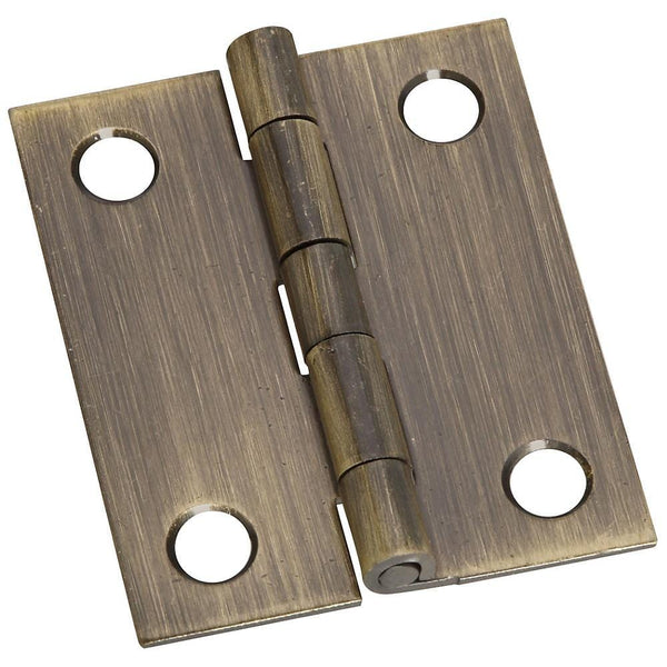 1-1/2 x 1-1/4 Small Broad Hinges - Multiple Finishes Available
