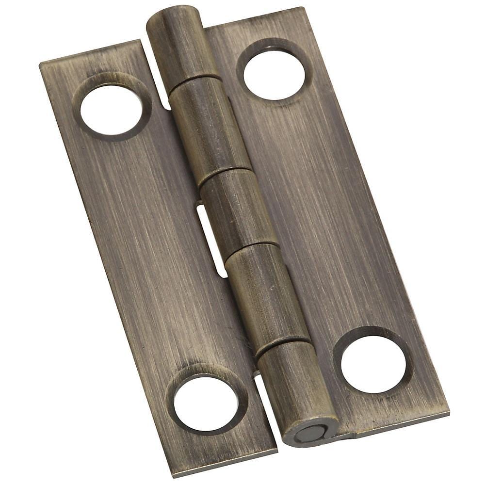 1-1/2" X 7/8" Small Narrow Hinges - Multiple Finishes Available - 2 Pack