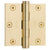 3" x 3" Baldwin Architectural Hinges - Multiple Finishes Available - Door Hinges Polished Brass - 1