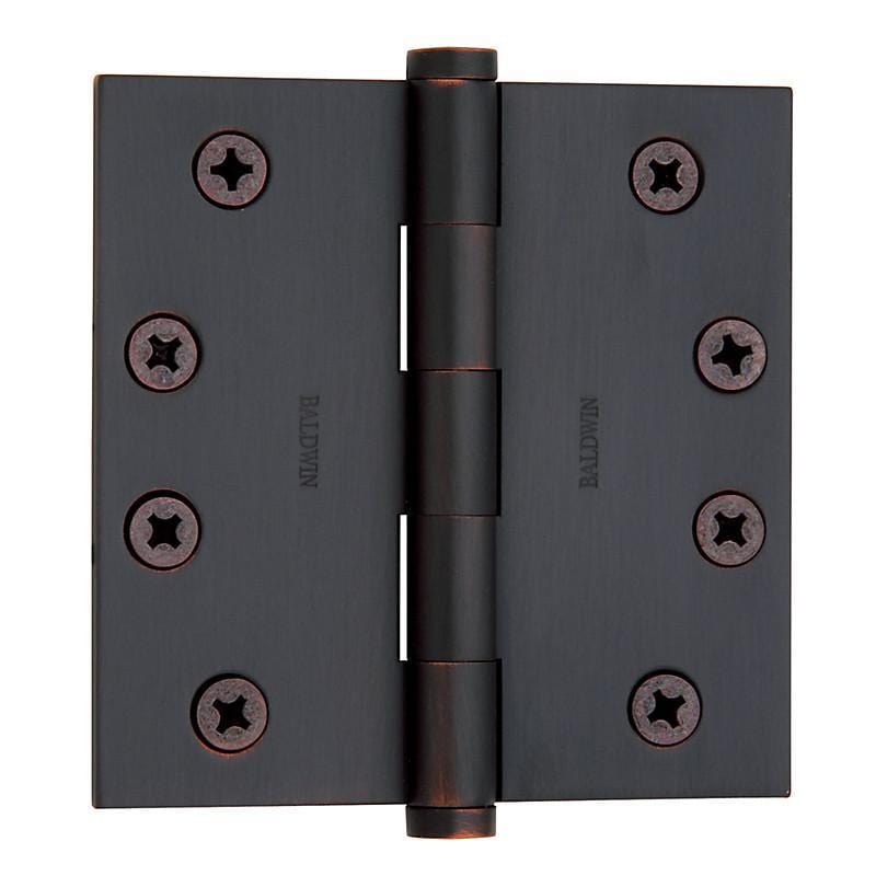 4" x 4" Baldwin Architectural Hinges - Multiple Finishes Available - Door Hinges Venetian Bronze - 6