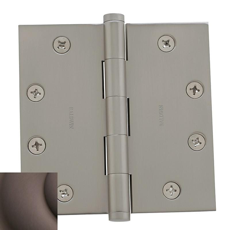4-1/2" x 4-1/2" Baldwin Architectural Hinges - Multiple Finishes Available - Door Hinges Venetian Bronze - 6