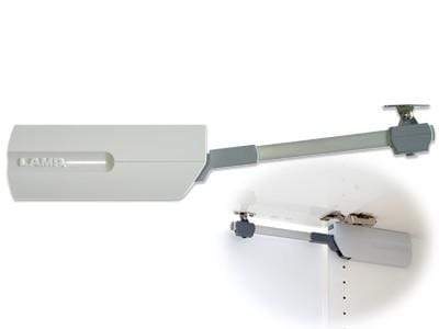 Soft-close lift-up lid stay for easy cabinet access, right position, sold individually for smooth operation.