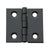 1" X 1" Small Broad Hinges - Multiple Finishes Available - 4 Pack