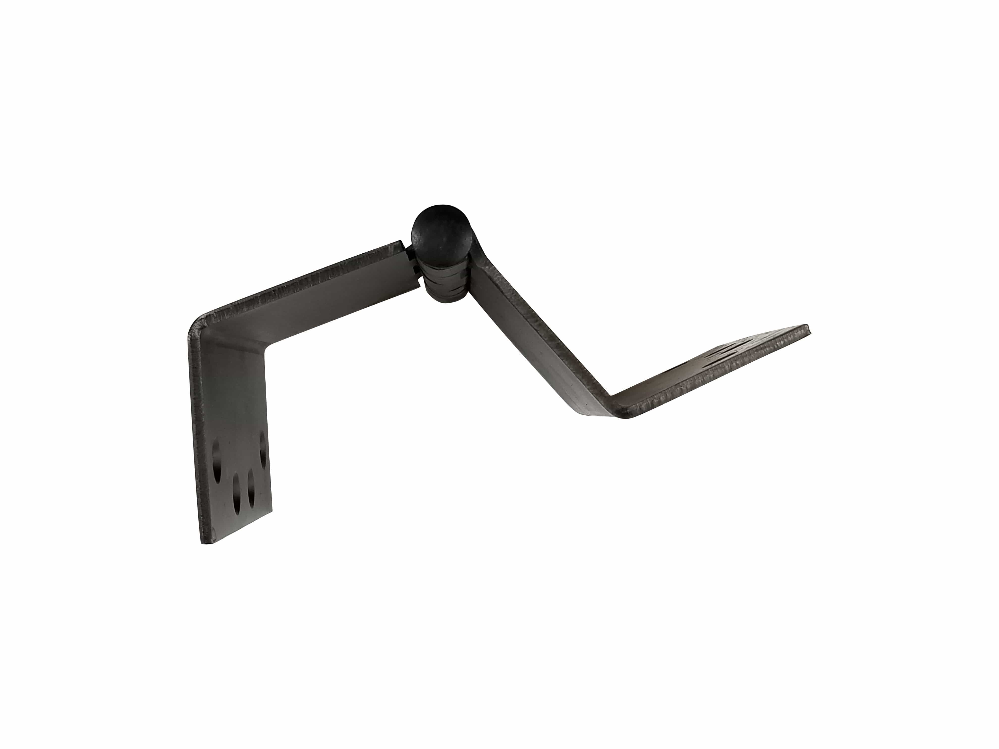 Swing clear expandable ball bearing door hinge, 4 inches square, full mortise, available in multiple finishes.