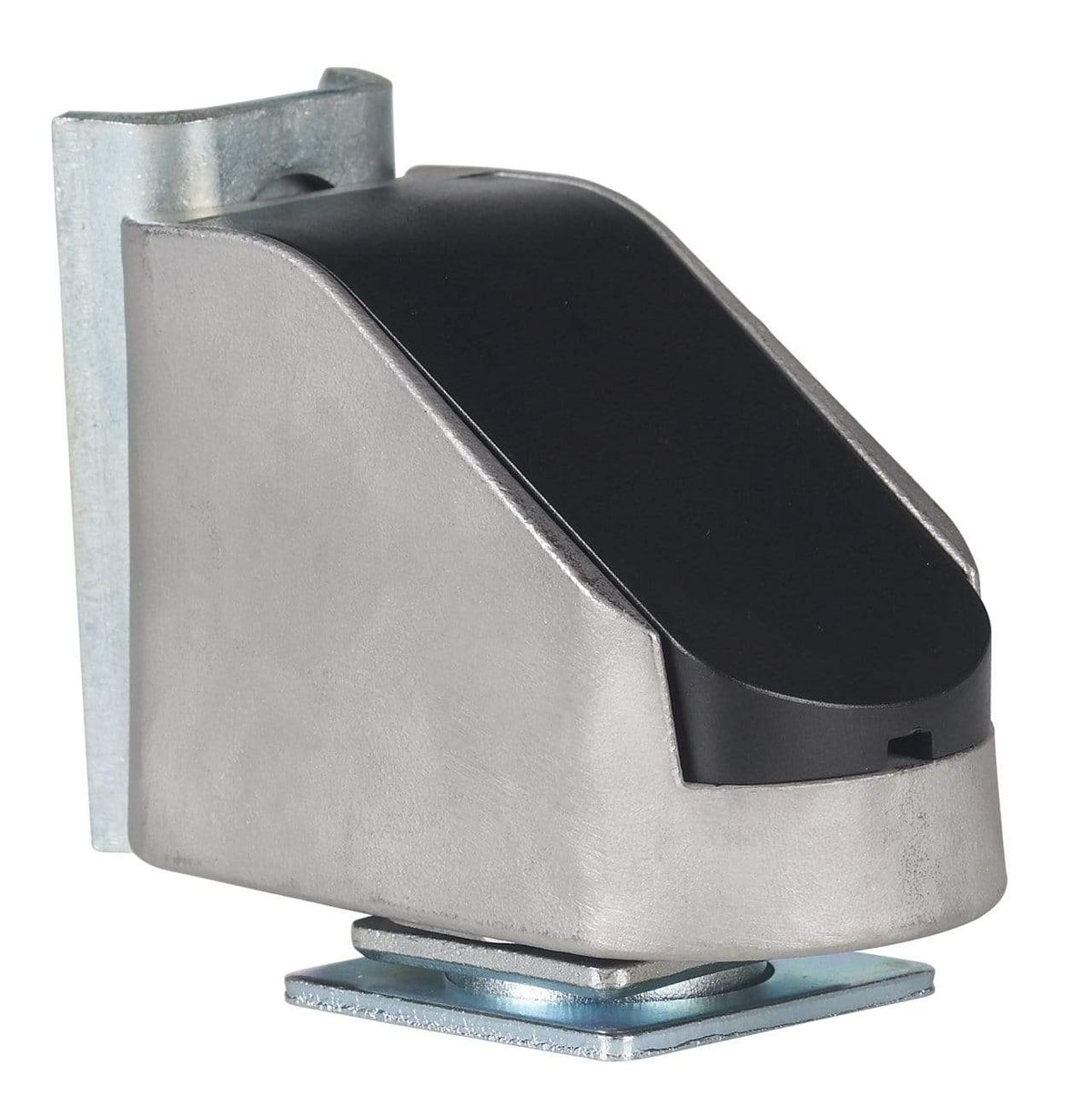 Stainless steel 90° 2-way adjustable bearing gate hinges in a 2-pack, designed for smooth gate operation.