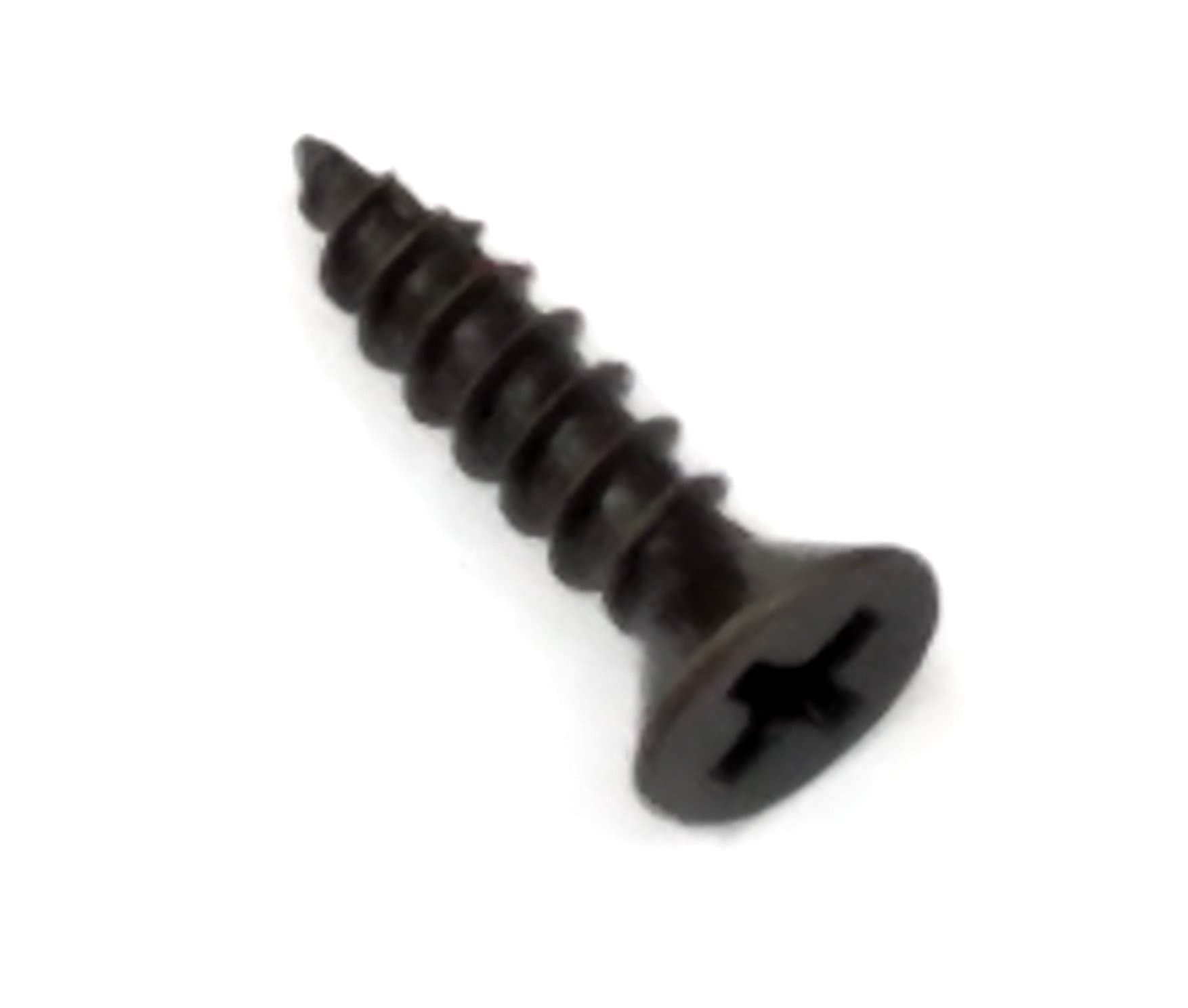 Antique brass fly cut wood screw for door hinges, size #9 x 3/4 inch, ideal for secure and stylish installations.