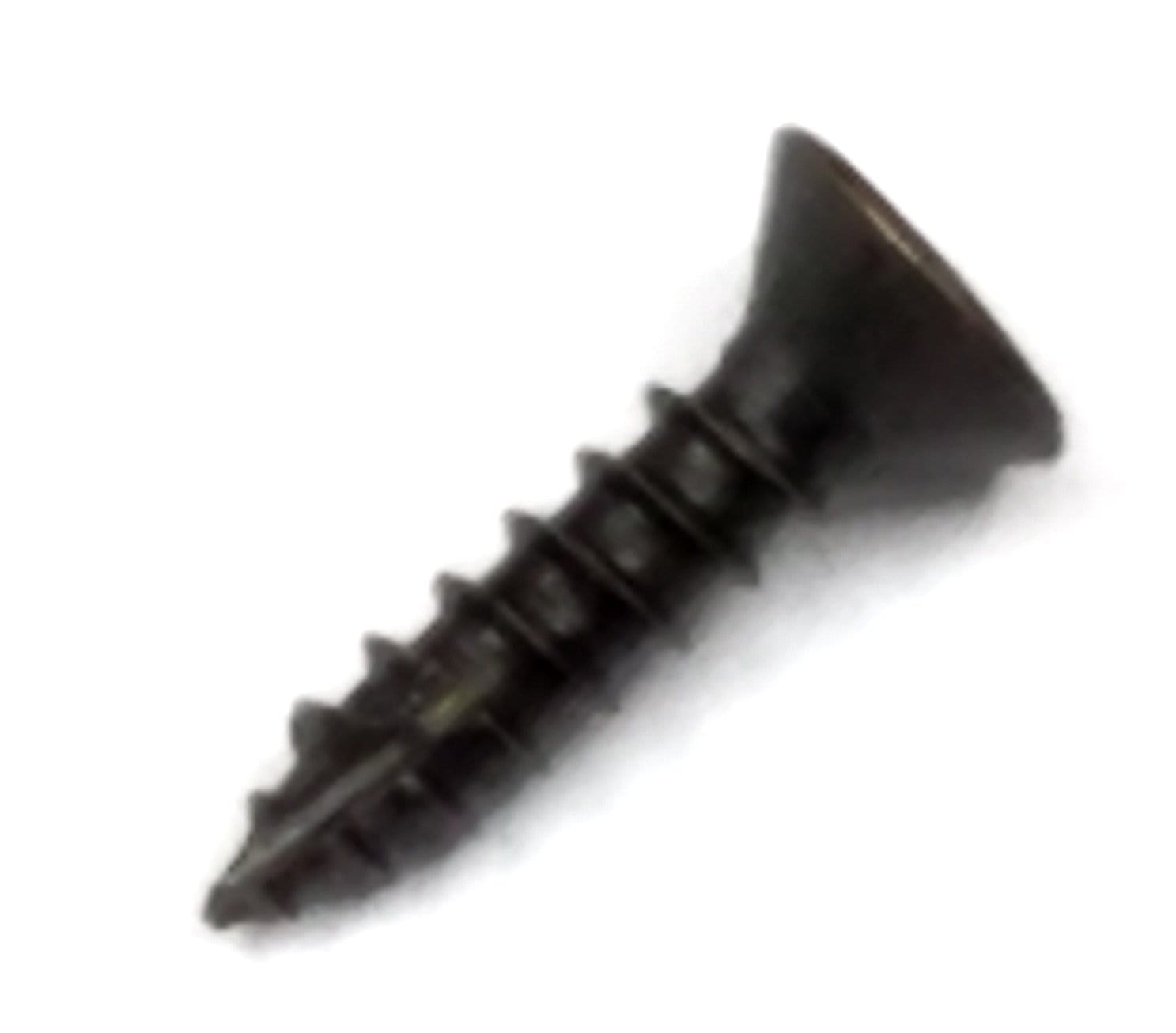 Antique brass fly cut wood screw for door hinges, size #9 x 3/4 inch, ideal for secure fastening in wood.