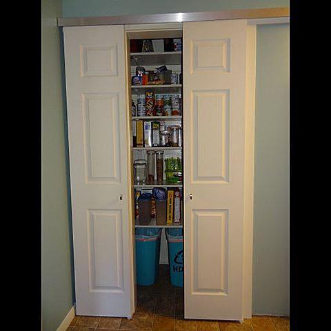 Modern aluminum barn door hardware with a 72-inch track designed for 36-inch doors, ideal for stylish sliding solutions.