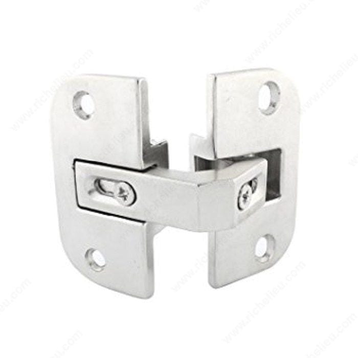Bifold compact hinges in a 2-pack, designed for smooth folding door operation and durable performance.