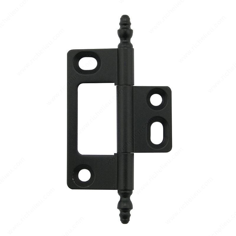Classic brass bifold hinge available in multiple finishes, sold individually for versatile door applications.