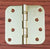 Residential Penrod Ball Bearing Hinges - 4 Inch With 5/8 Inch Radius Corner - Multiple Finishes Available - 3 Pack