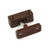 Cabinet Catch - Positive Closure Friction Catch - 1-3/8" Inches - Brown Finish - Sold Individually
