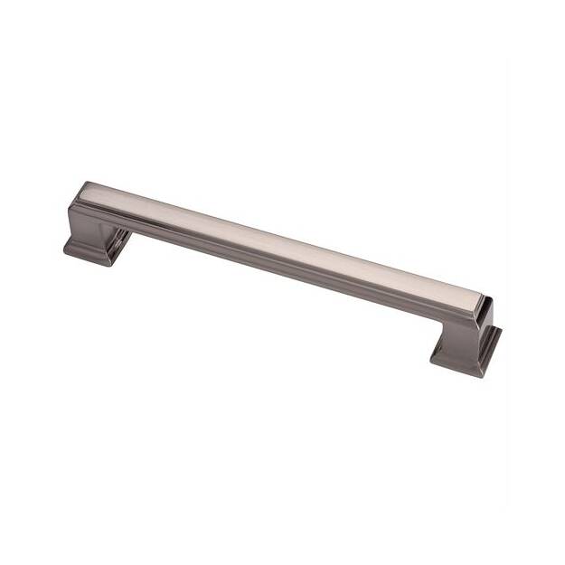 Sleek 7-1/2 inch Octa Series cabinet pull in various finishes, sold individually for modern cabinetry.