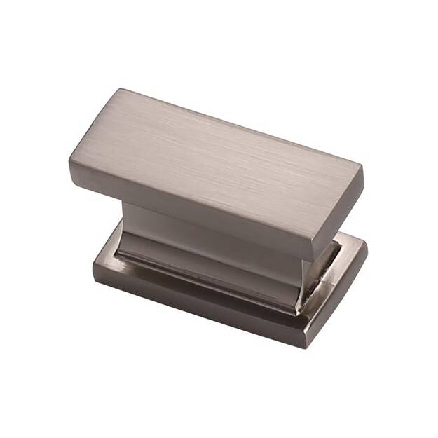 Hexa Series cabinet knob, 1-1/2 inch, available in multiple finishes, sold individually for stylish cabinetry.