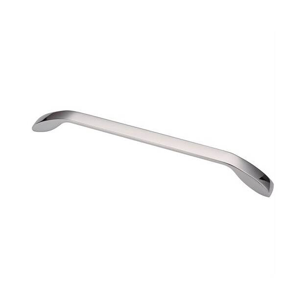 Sleek Gamma Series cabinet pull in various sizes and finishes, sold individually for modern cabinetry.