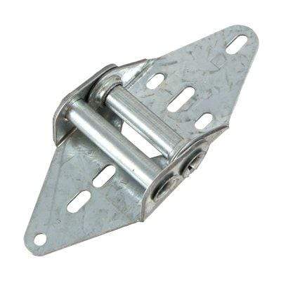 Durable 11 gauge commercial garage door hinge for sections 1 to 12, designed for heavy-duty applications.