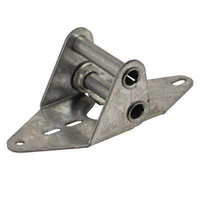 Durable 11 gauge commercial garage door hinge designed for standard sections 1 to 12, featuring a robust metal construction.