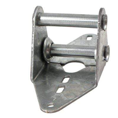Durable 11 gauge commercial garage door hinge designed for sections 1 to 12, ensuring reliable door operation.