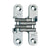 Concealed Cabinet Hinges - 1/2 Inch X 2-3/8 Inch - For Min Thick Door 3/4 Inch - Multiple Finishes Available - 2 Pack
